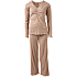 VRS dame pyjamas str. 2XL - brun