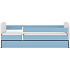 Kaya juniorseng 70x140 cm - lyseblå