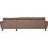 Urban 3D XL vendbar sofa med chaiselong - taupe