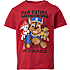 Paw Patrol T-shirt str. 86/92 - rød