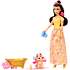 Disney Princess Belle dukke med hund