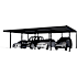 Carport Oslo - 596,5 x 1195 cm