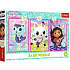 Gabby's Dollhouse puslespil 3i1 - 3x50 brikker