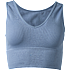 VRS dame seamless top str. M/L - lyseblå