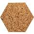 Acoustic hexagonal kork - country