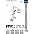 Grohe New Tempesta Cosmopolitan 210 brusesystem med termostat. Krom