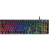 Deltaco Gaming RGB tastatur - sort