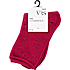 VRS dame glimmerstrømper str. onesize - rød