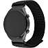Fixed Nylon Sporty Strap nylonrem til Smartwatch - sort