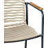 Mood Compact stol - antracit/brun/teak