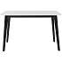 Blokhus spisebord - hvid og sort