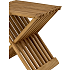 Gandia foldbar skammel - teak