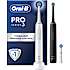 Oral-B Pro Series 3 Duo elektriske tandbørster - sort og hvid