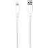 Vivanco Longlife Lightning kabel 2,5 meer - hvid