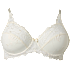 VRS dame BH str. C85 - hvid