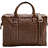 Unisex kontor skindtaske - brun
