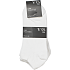 VRS herre 10-pak footies str. 39/42 - hvid