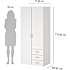 Space garderobeskab - hvid
