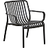 Messina loungestol - Sort