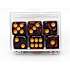 Games for fun marmor terning 6-pak brun