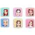 Topmodel formbart glitter viskelæder - flere varianter - assorteret