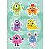 Diamond Art stickers 13x18 cm - monster