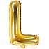 Folieballon "L" 33 cm - flere varianter - assorteret