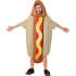 Hotdog kostume - str. 140 cm