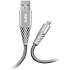 SBS lightning kabel 1,5 meter - sølvfarvet