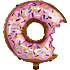 Folieballon Ø:48 cm - Donut