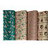 Jul gavepapir 70 cm x 10 meter - flere varianter - assorteret