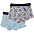 Bluey 2-pak boxershorts str. 98/104 - grå/blå