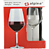 Alpina rødvinsglas 6-pak