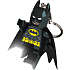 LEGO DC LED Nøglering Batman Sort