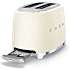 Smeg brødrister TSF01CREU - creme