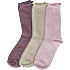 VRS børne 3-pak strømper str. 31/34 - lyserød/beige