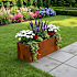 Hortus højbed corten 120x40x40 cm - uden bund