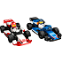 LEGO City Williams Racing og Haas Formel 1 racerbiler 60464