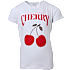 VRS børne T-shirt str. 122/128 - hvid