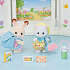 Sylvanian Families vuggestue-venner - walk along duo