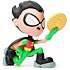 Teen Titans Go! figur 5 cm - flere varianter - assorteret