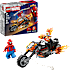 LEGO Marvel Spider-Man mod Ghost Rider på motorcykel 76335