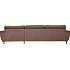 Urban 3D XL vendbar sofa med chaiselong - taupe
