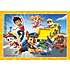 Paw Patrol puslespil 4i1 - 12, 16, 20 og 24 brikker