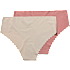 VRS dame 2-pak hipster str. XS/S - beige/rosa