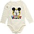 Mickey and Friends body str. 74/80 - råhvid