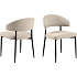 Edina spisebordsstol - beige