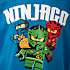 LEGO Ninjago T-shirt str. 110/116 - blå