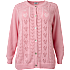 VRS dame cardigan str. 52 - rosa