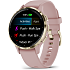 Garmin Venu 3S smartwatch - Dust Rose